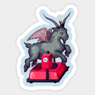 Drug Store Baphomet Sticker